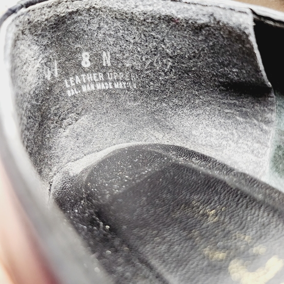 2 X CALIFORNIA MAGDESIANS leather Tassel pumps, black and bronze - Picture 9 of 16